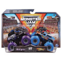 Monster Jam , Official Dragon Vs. Sparkle Smash Die-Cast Monster Trucks, 1:64 Scale, Kids Toys for B