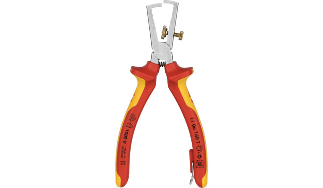 KNIPEX isolatsioonieemaldaja avamissulega, universaalne