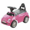 Kolmratas RIDE ON CAR FIAT 500 PINK Roosa