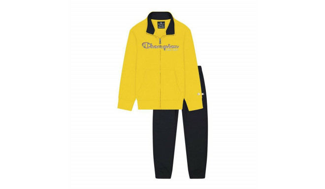 Children’s Tracksuit Champion Full Zip Boy  Yellow - 15-16 Years