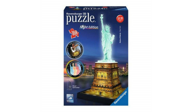 3D Puzzle Night Edition Ravensburger 12596 (108 pcs) 216 Pieces