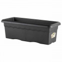 Банка Plastiken Planter 80 x 26 cm Прямоугольный Антрацитный