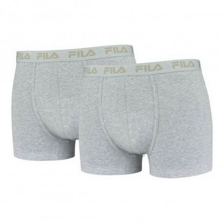 Men's Boxer Shorts Fila Sportswear G Grey - S