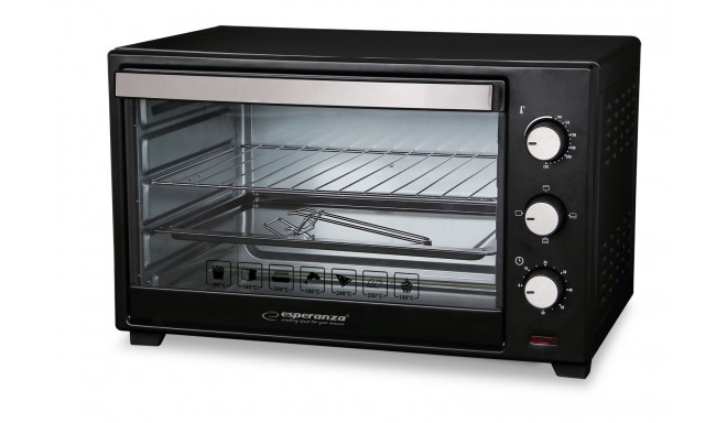 Esperanza EKO008 Mini Oven 20 l 1600 W Black