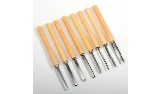 PROMA TURNING AND CARPENTRY CHISELS 8 pcs. HDB-45