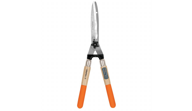 Hedge shears with wavy blade and wooden handles 58cm Truper®