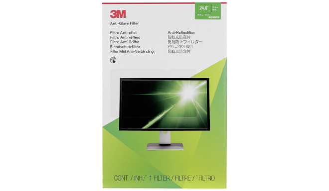 3M AG240W9B Anti-Glare Filter for LCD Widescreen 24  16:9