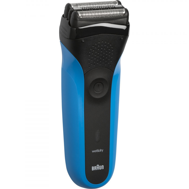 Braun shaver Series 3 310 BT, black/blue - Shavers - Photopoint