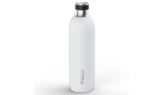 Brita sodaTRIO stainless steel Bottle white Big