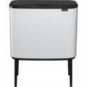 Brabantia Bo Touch Bin white 3 x 11 L