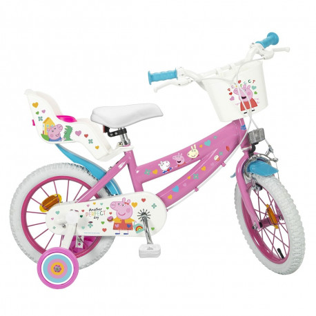 Bērnu velosipēds Peppa Pig 14" Rozā