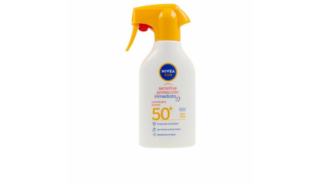 Body Sunscreen Spray Nivea Sun Sensitive & Protection Spf 50+ (270 ml)