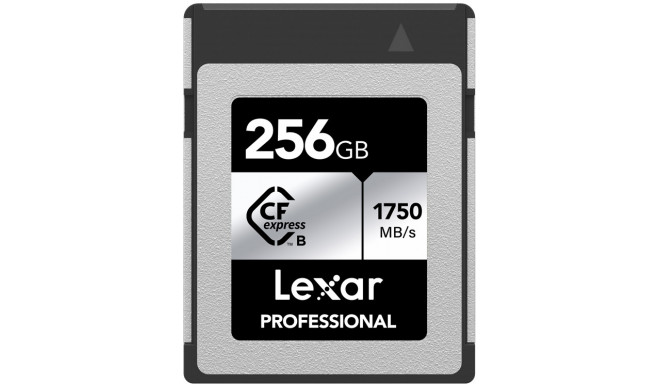 Lexar memory card CFexpress Type B 256GB Professional Silver