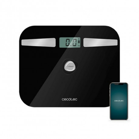 Digitaalsed Vannitoakaalud Cecotec EcoPower 10200 Smart Healthy LCD Bluetooth 180 kg Must