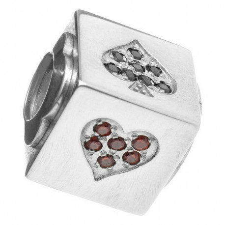 Naiste Pärlid Folli Follie 3P16F056 Hall (1,5 cm)