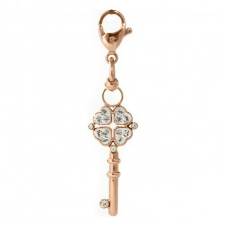 Naiste Pärlid Folli Follie 3P1T008RC Roosa (3 cm)