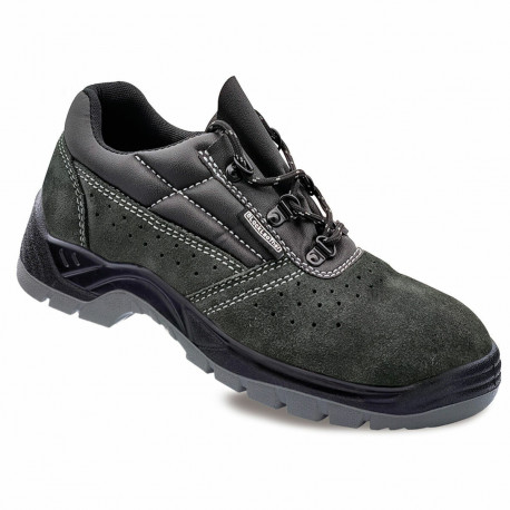 Safety shoes s1p src Blackleather Suede Grey - 39