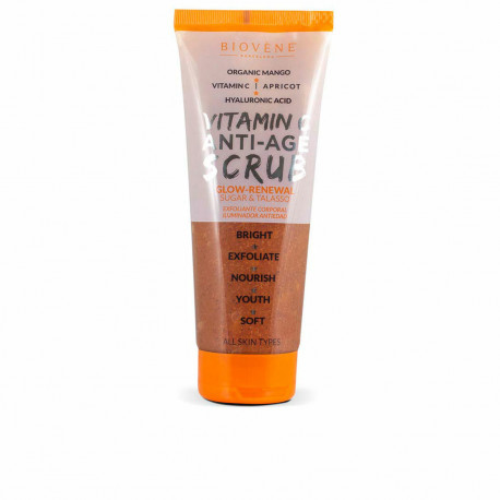 Kooriv kehageel Biovène Vitamin C Age Scrub Vananemisvastane käepide Vitamiin C 250 ml