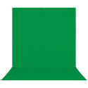 Westcott X Drop Pro Kreukbestendige Achtergrond   Chroma Key Green Screen Sweep (8' x 13')