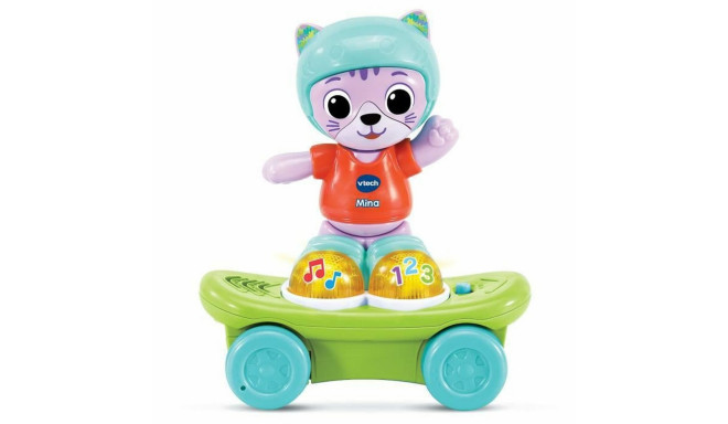 Hariv mäng kolm ühes Vtech Baby MINA, MON CHAT ROULI'GOLO