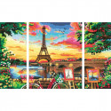 Рисунки для рисования Ravensburger Paris Reflections 80 x 50 cm 4 штук