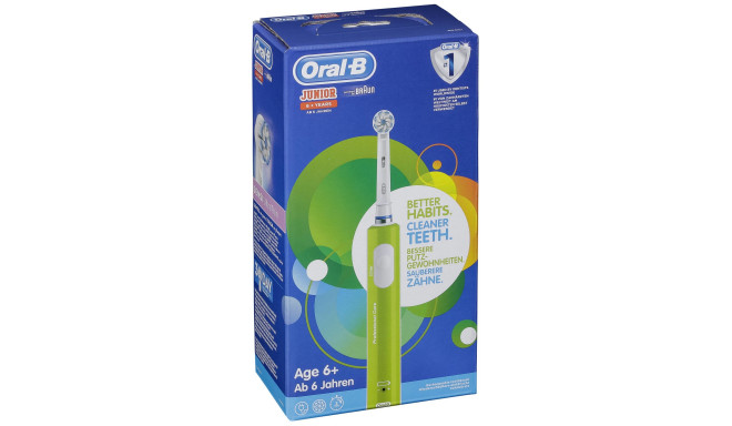 Oral-B electric tootbrush Junior, green