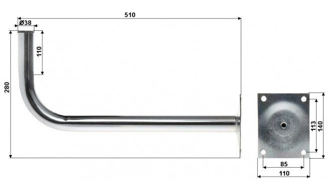 WALL MOUNT UML-38L50