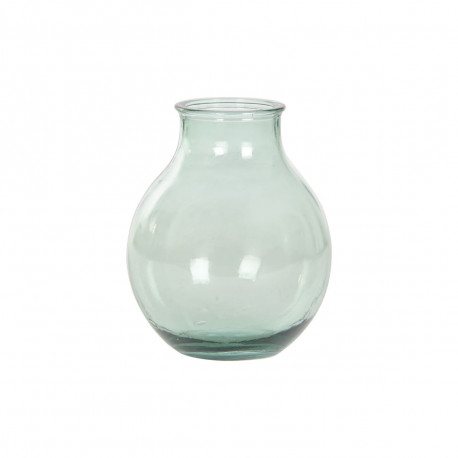 Vase DKD Home Decor 29 x 29 x 36 cm Green Tempered Glass