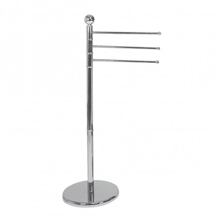 Seisev Rätikualus Wenko Exclusive 90 x 48.5 x 28.5 cm Hõbedane