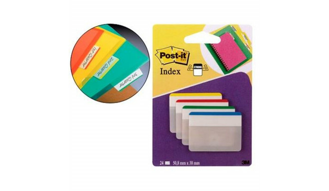 Līmlapiņas Post-it Index 50,8 x 38 mm Daudzkrāsains (6 gb.)