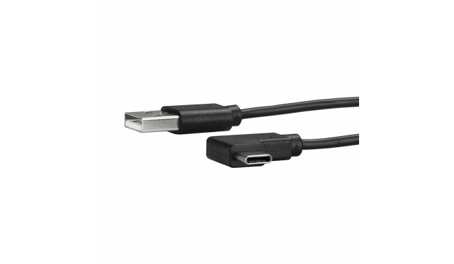 USB A - USB C Kaabel Startech USB2AC1MR Must