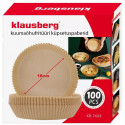 Klausberg kuumaõhufritüüri küpsetuspaberid 100 tk 16cm KB-7604