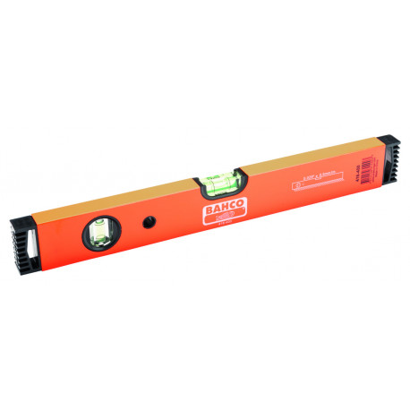 Bahco spirit level 416-1500 – lightweight aluminum, 1500 mm, 0.5 mm/m accuracy, unbreakable barrel v