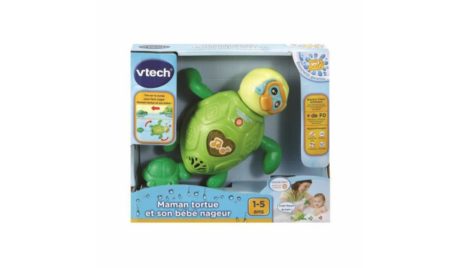 Vannas Istabas Rotaļlietas Vtech Baby Mother Turtle and Baby Swimmer zem ūdens