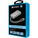 Sandberg SANDBERG USB-C to 4 x USB-C Hub