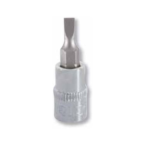 Slotted bit socket 1,0x5,5mm 1/4" Irimo blister