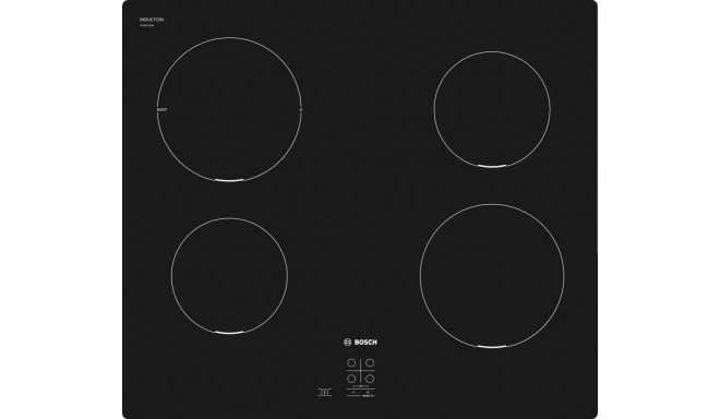 Bosch Serie 2 PUG611AA5E hob Black Countertop 60 cm Zone induction hob 4 zone(s)