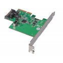 Akasa AK-PCCU3-06 interface cards/adapter Internal PCIe