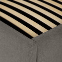 Bed LEENA 160x200cm, dark beige