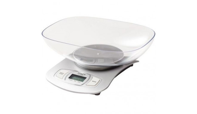 Adler AD 3137S KITCHEN SCALE WITH A BOWL 1,5L