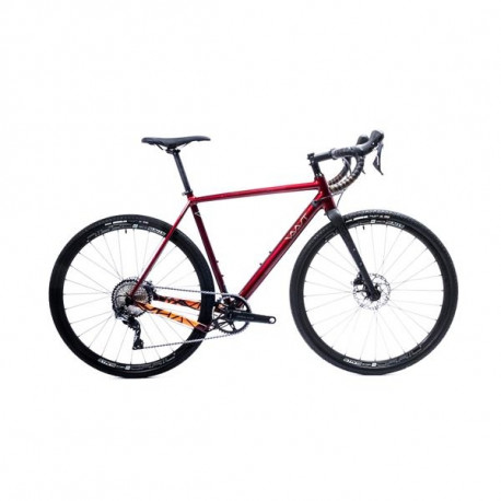 Vaast A/1 700C GRX M Bike, 54 cm, Berry Red