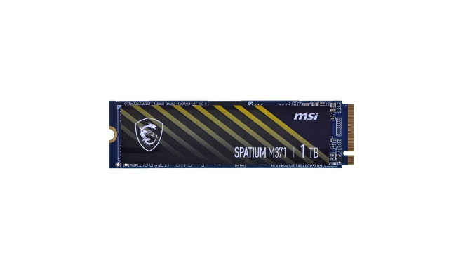 MSI SPATIUM M371 NVME M.2 1TB sisemine pooljuhtketas 1000 GB PCI Express 3.0