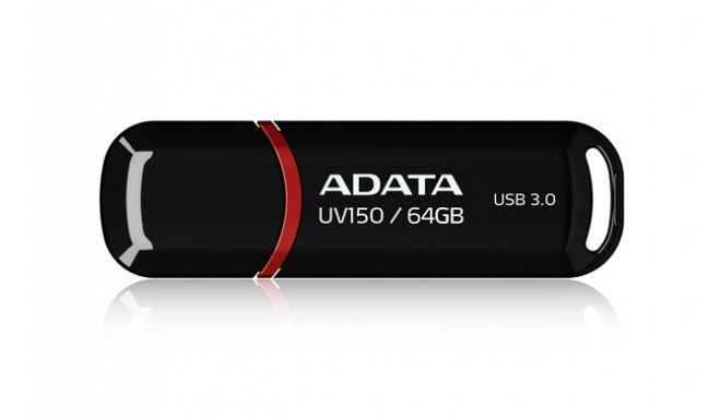 ADATA 64GB DashDrive UV150 USB flash drive USB Type-A 3.2 Gen 1 (3.1 Gen 1) Black