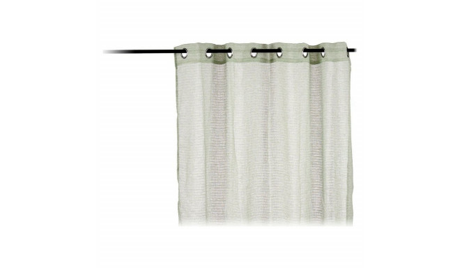 Curtain Net curtain Green Polyester (140 x 260 cm)