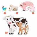 Animals Puzzle XXL Diset 53175 (18 pcs)