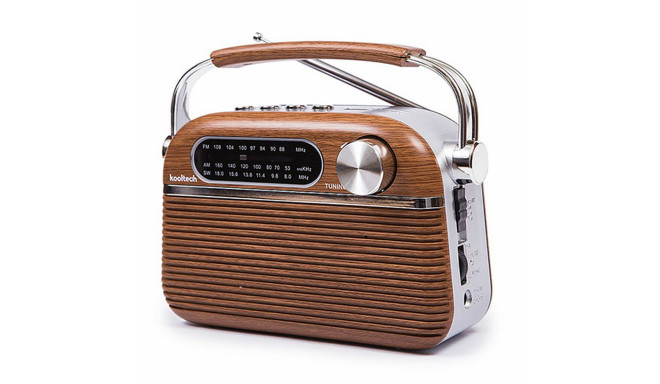 Portable Bluetooth Radio Kooltech Vintage