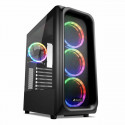 ATX Pus-torņveida Kārba Sharkoon TK5M RGB ATX Melns