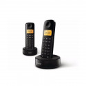 Juhtmevaba Telefon Philips D1602B/01 1,6" 300 mAh GAP (2 pcs) Must