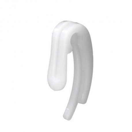 HOOK topelt plastist valge (30)