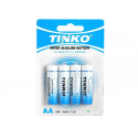 Alkaline battery TINKO AA/LR6 4pcs/blister.